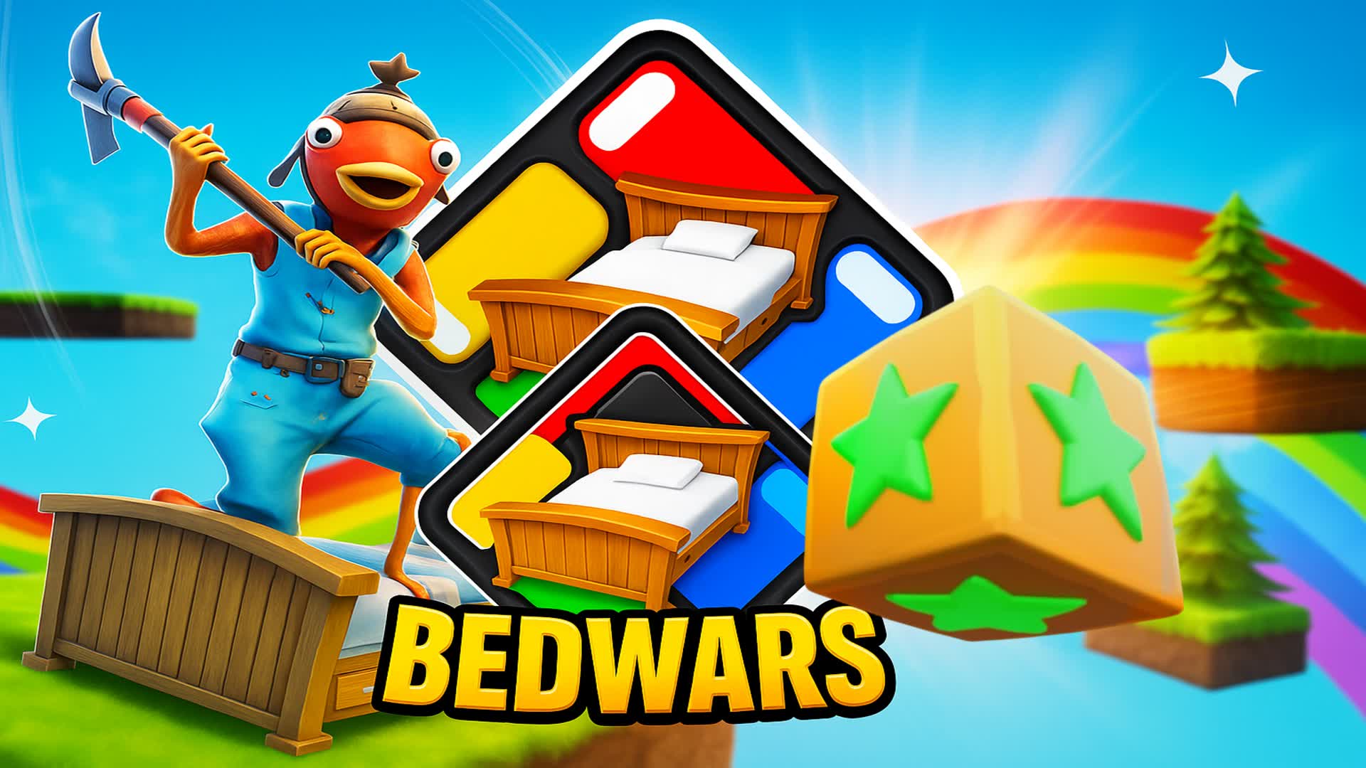 BEDWARS CRAZY ⭐ LUCKY BLOCK