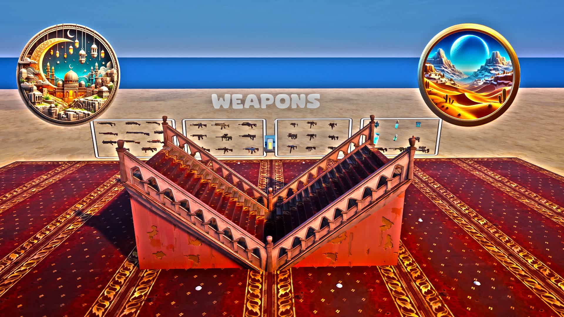 1V1 Desert Built Fight