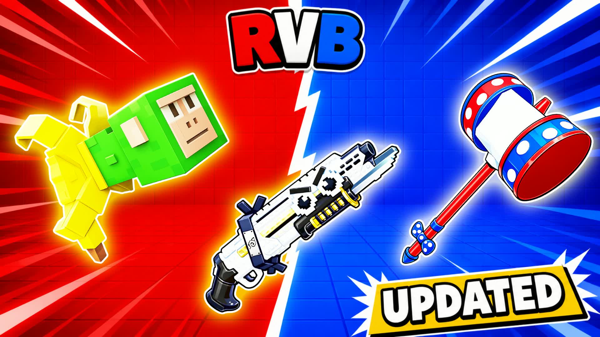 NEW RED VS BLUE 🔴🔵CRAZY FUN