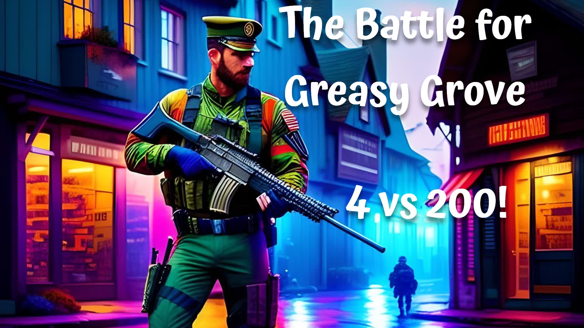 4 vs 200 The Battle for Greasy Grove