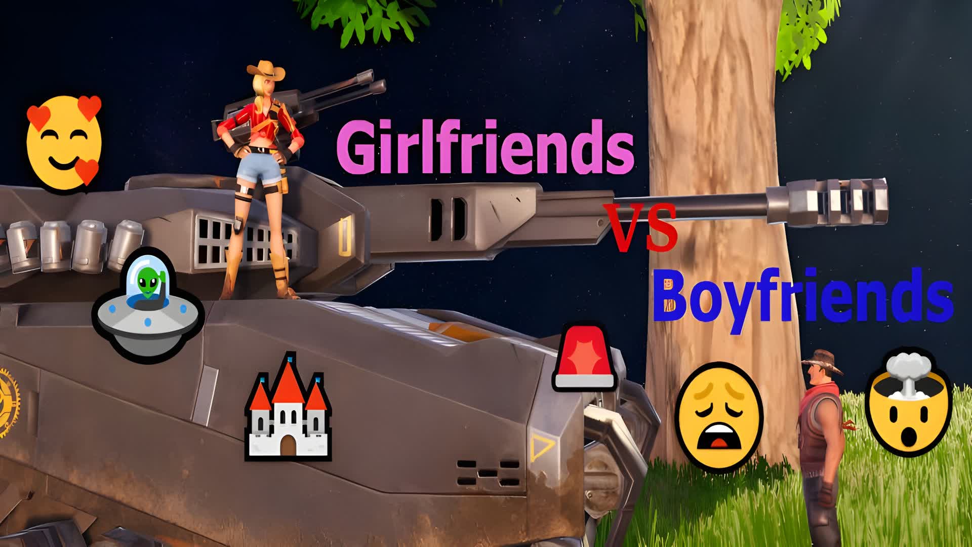 Girlfriends VS Boyfriends: Domination