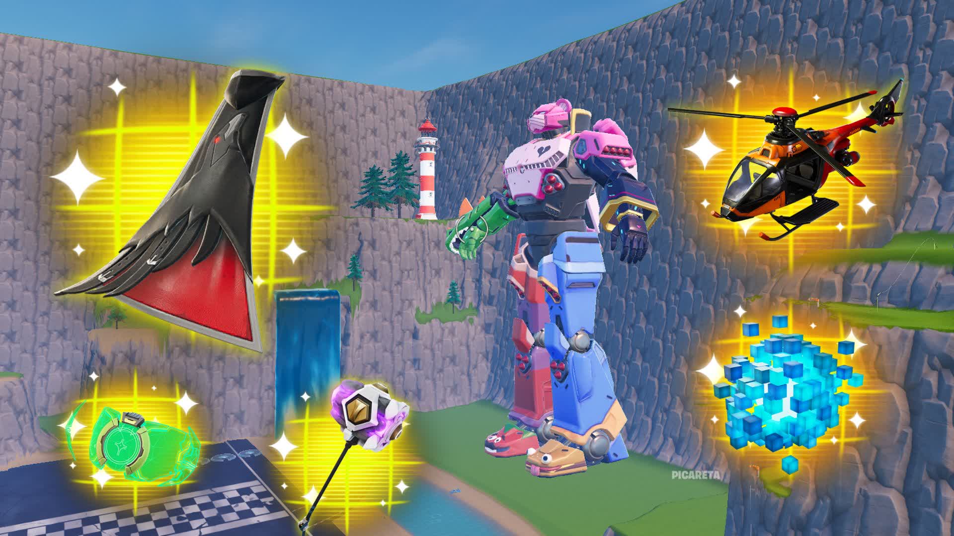 new cars and weapons