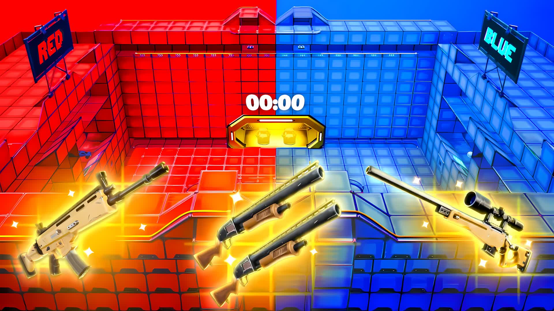 SUPER OG RED VS BLUE FFA