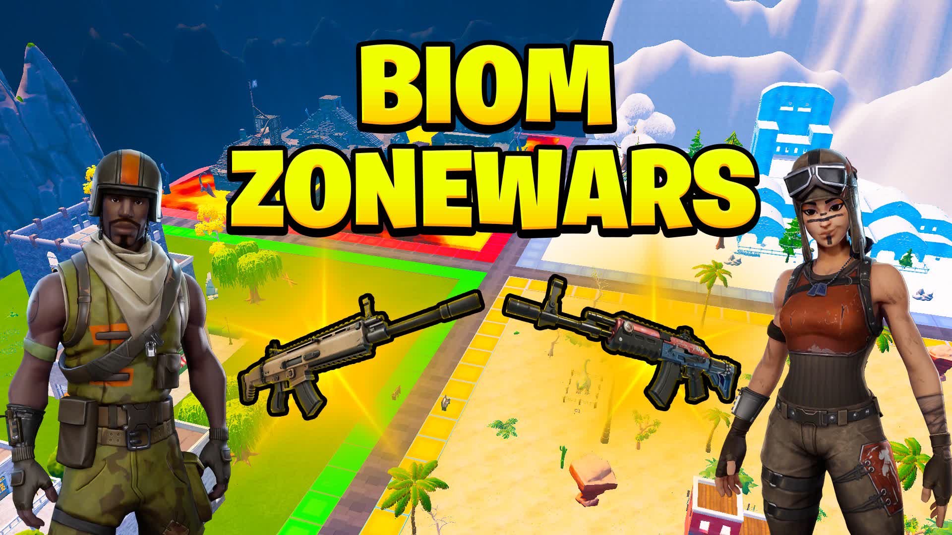 4 CRAZY BIOM ZONEWARS🏞️