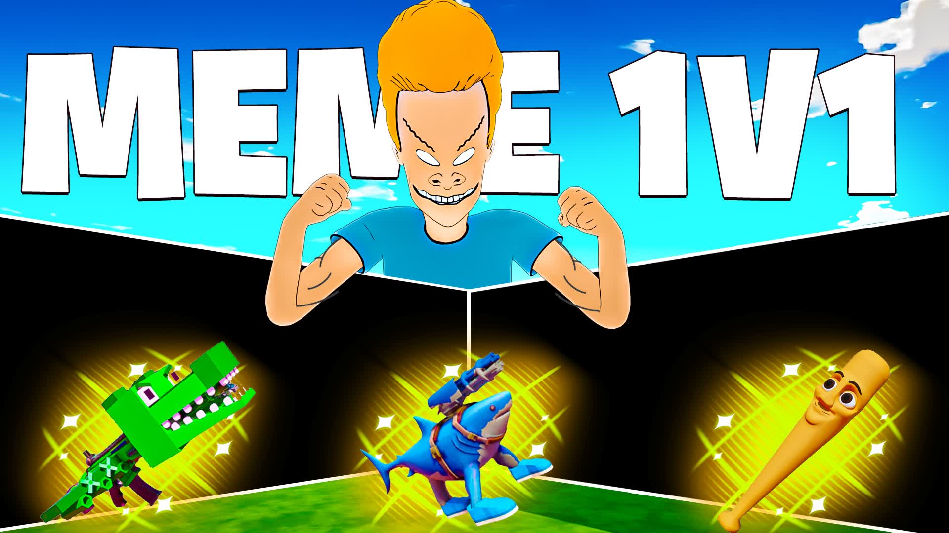MEME 1V1 FFA - ALL GUN
