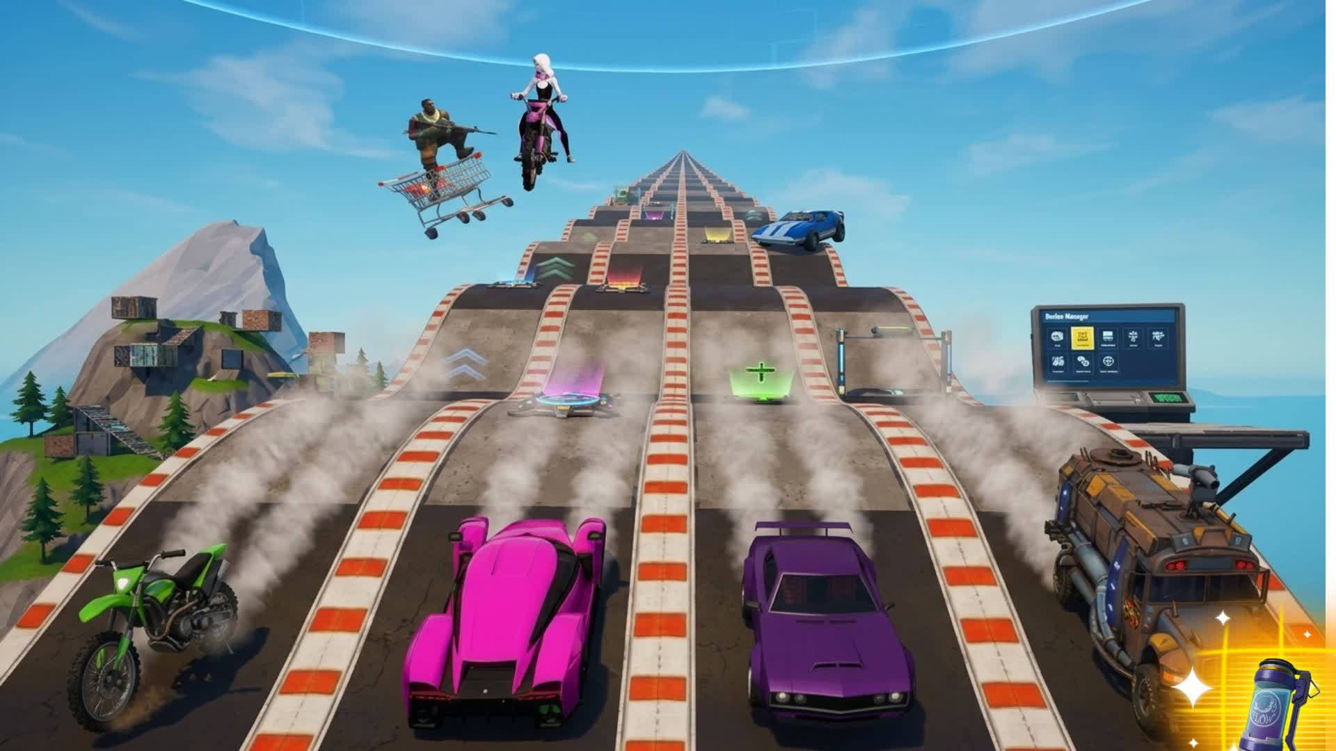 CARS BATTLE - SUPER RAMP