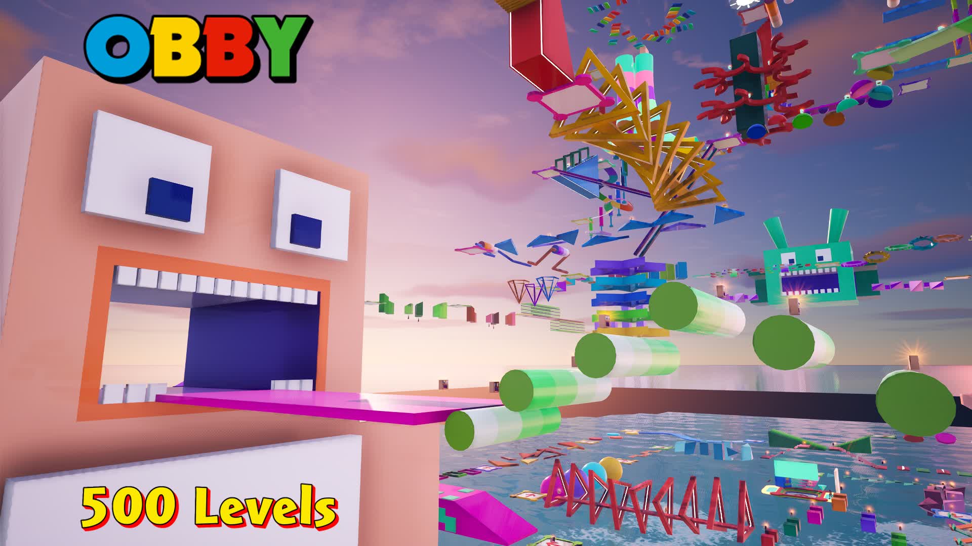 🌟500 LEVEL OBBY PARKOUR🌟