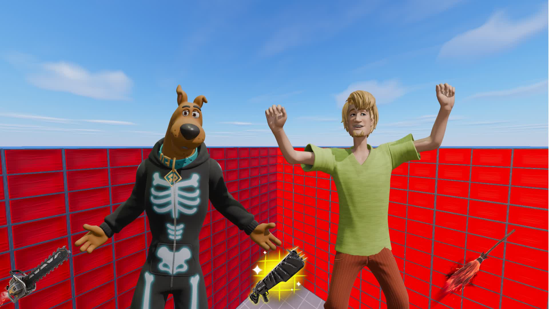 SUPER 1V1 FREE FOR ALL GUNS