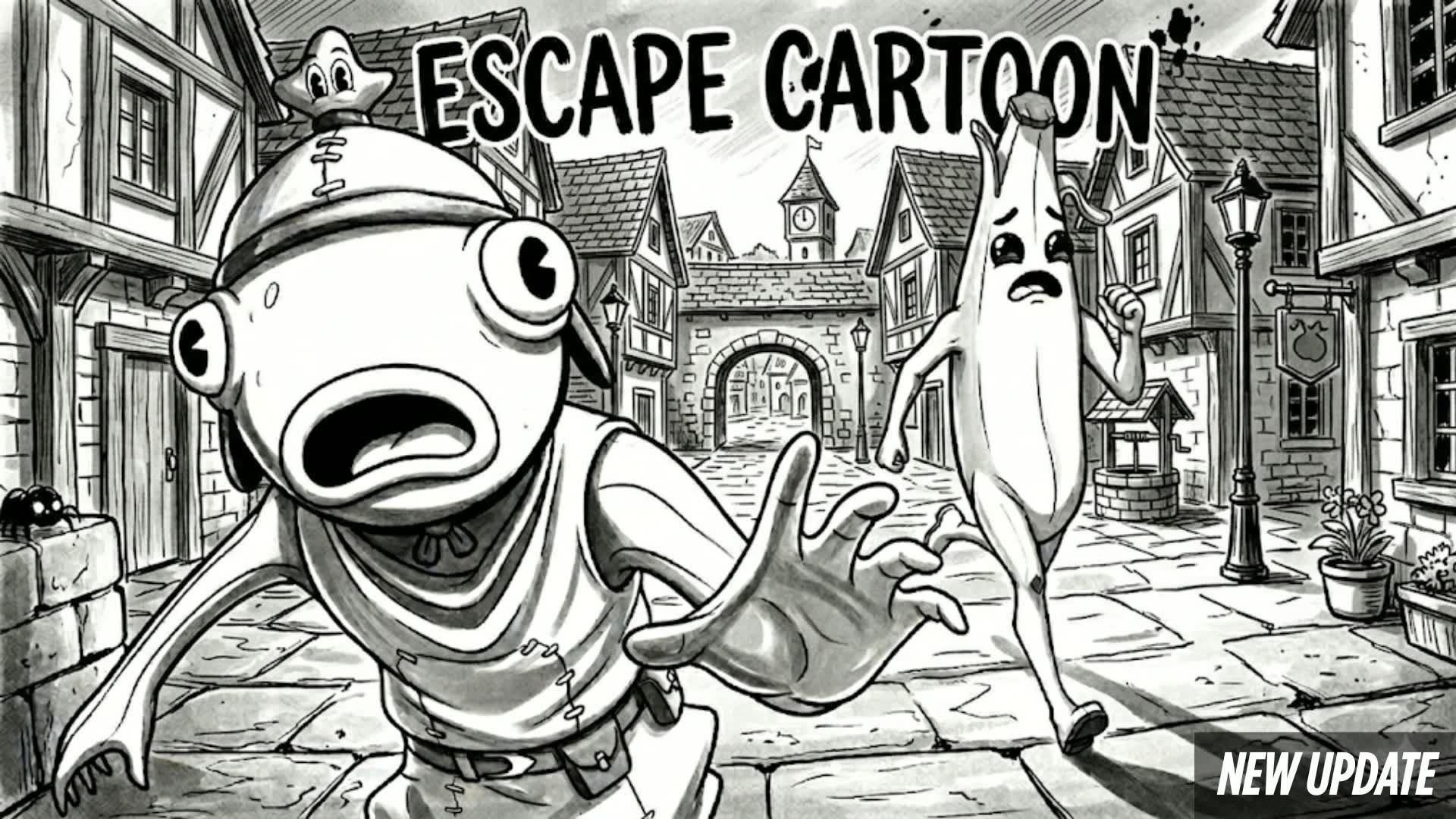 ESCAPE CARTOON