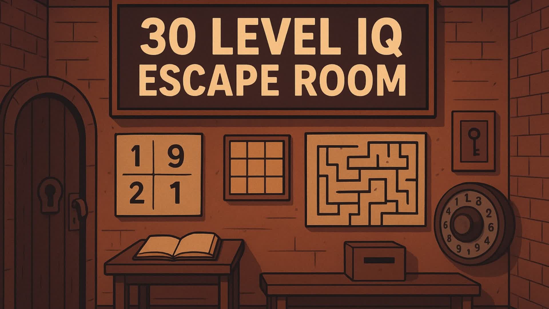 30 Level IQ Escape Room