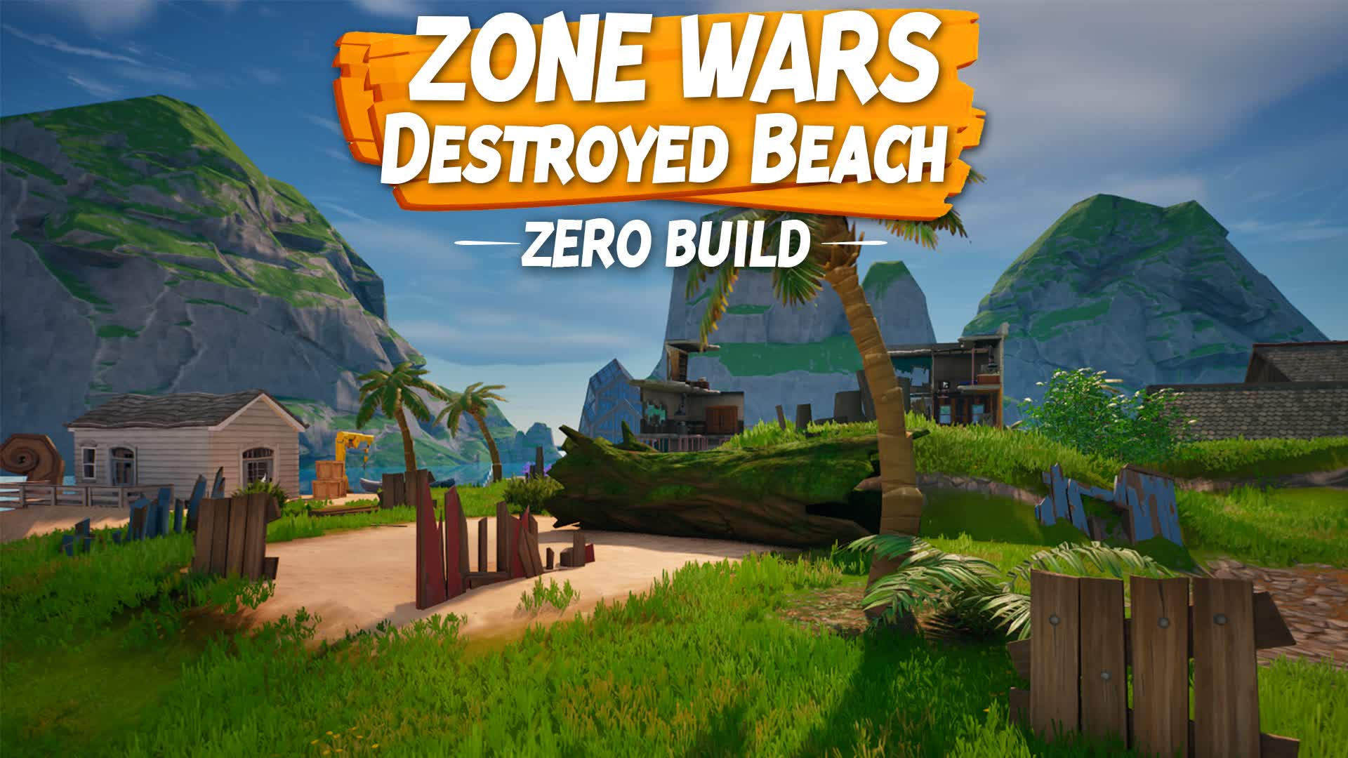 Zone Wars: Destroyed Beach (Zero Build)
