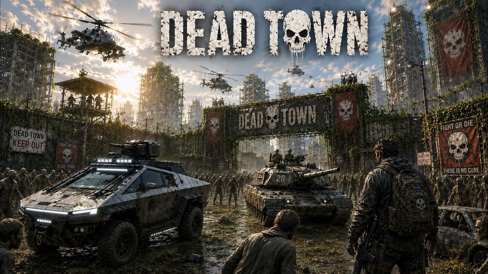 DEAD TOWN 🧟 TWDU ZOMBIE SURVIVAL 🧟