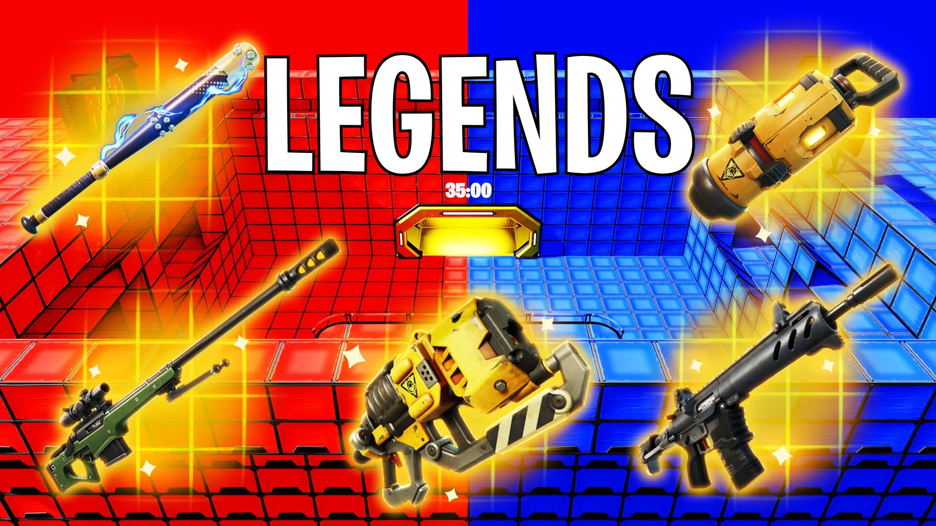 🔴🔵 LEGENDS RED VS BLUE🔵🔴