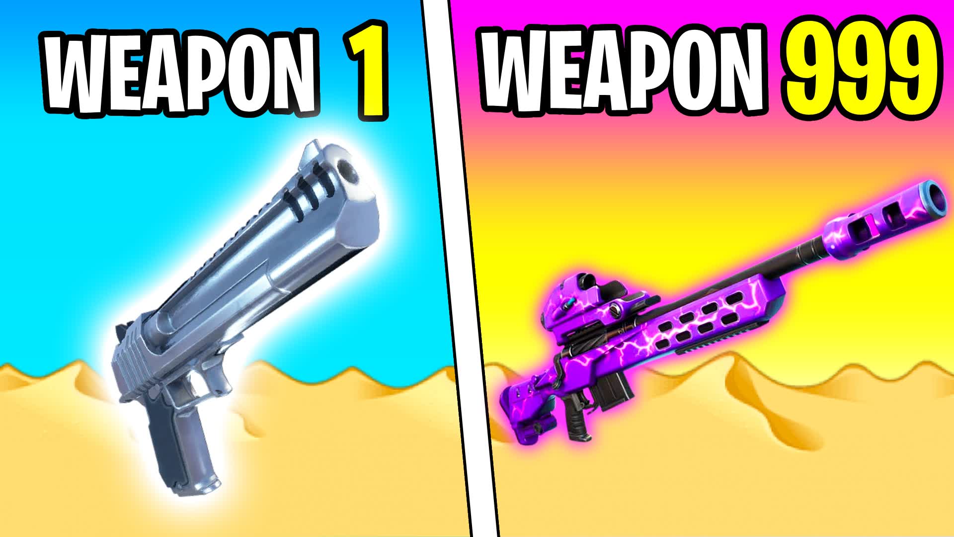 🦈THE SHARK GUN GAME🎯ONE SHOT🏝️
