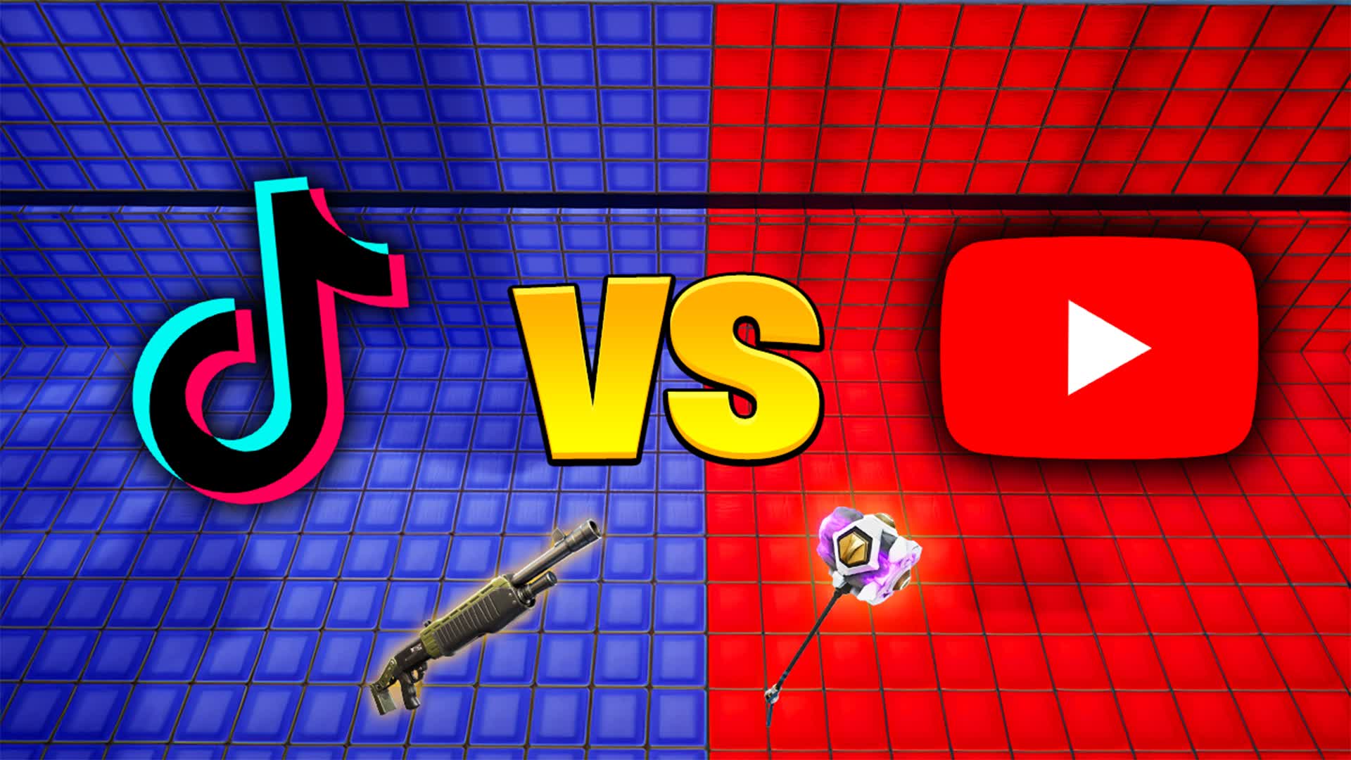 🔥🔵TIKTOK VS YOUTUBE🔴🔥