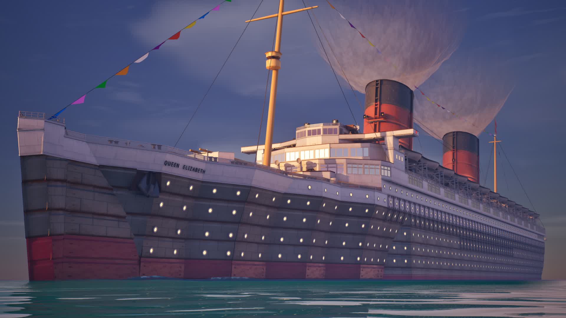 RMS QUEEN ELIZABETH (1946) - SHOWCASE
