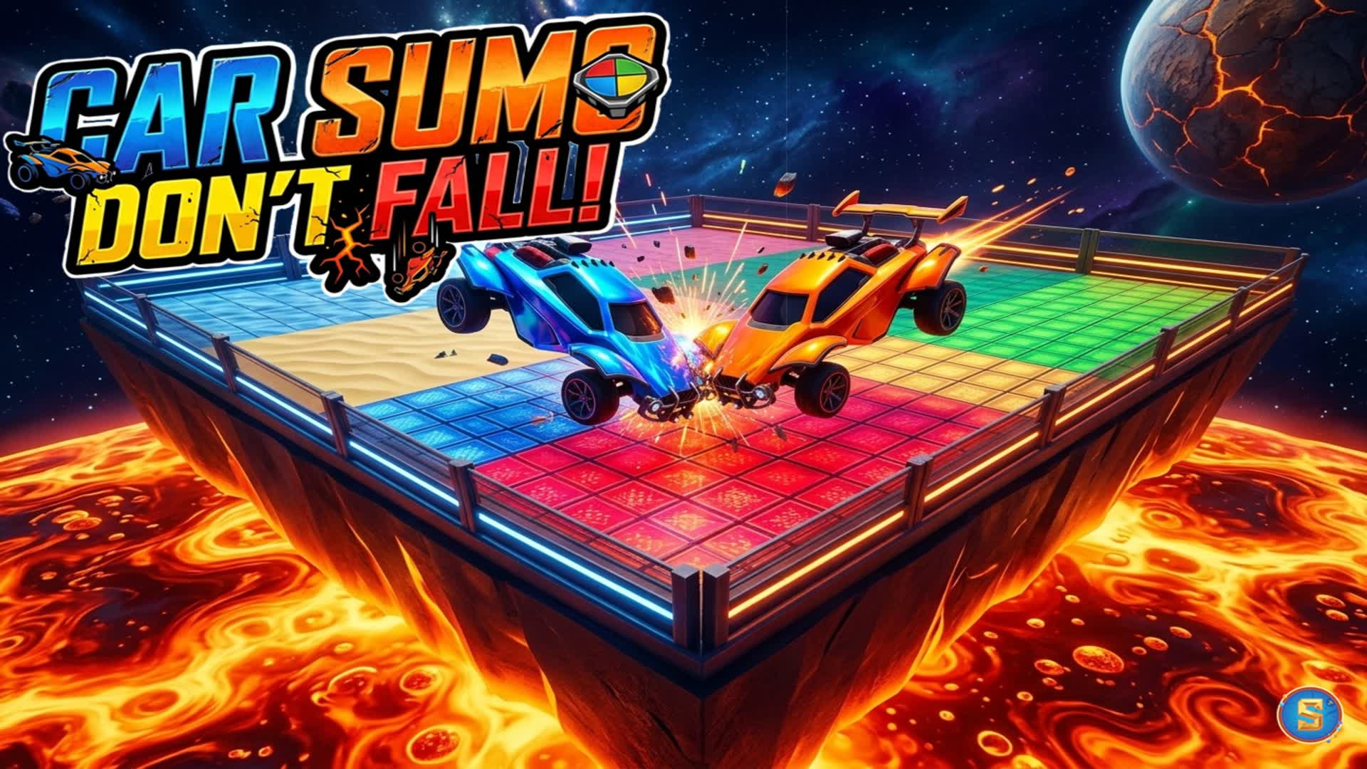 CAR SUMO : DON'T FALL! V1