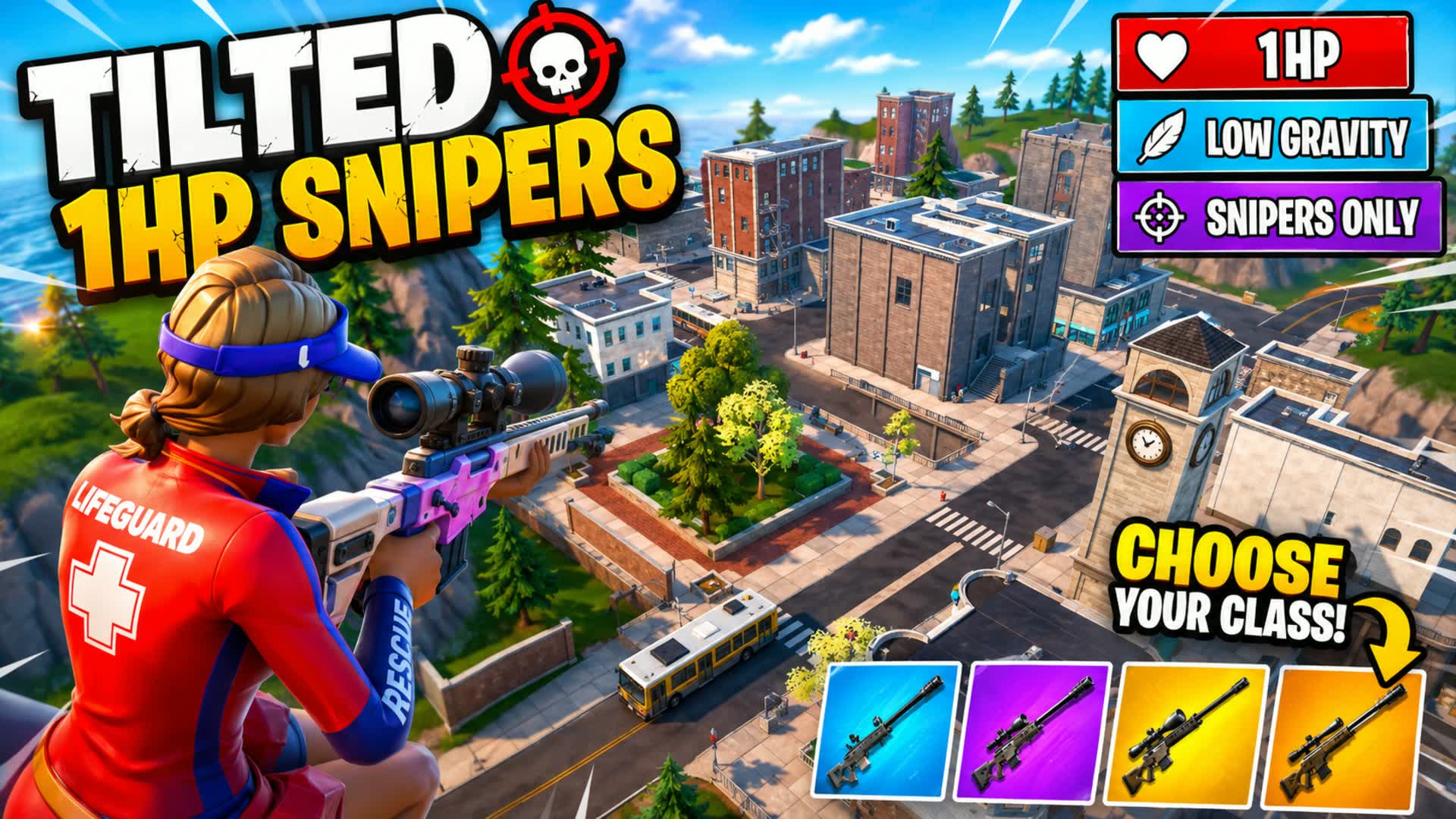 TILTED 1HP SNIPER FFA 🎯