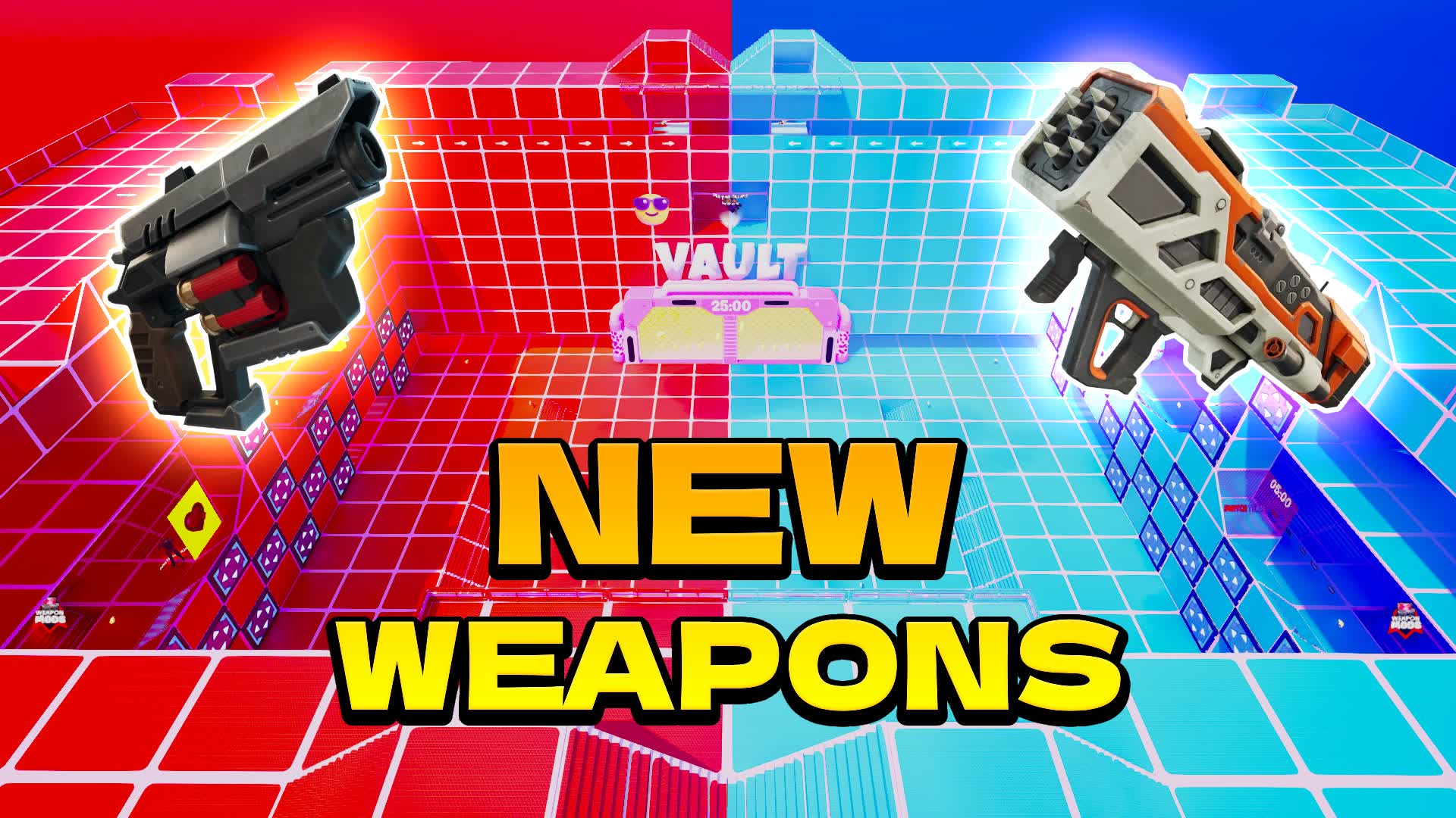 EPIC RED VS BLUE 🔴🔵[CRAZY NEW WEAPONS]