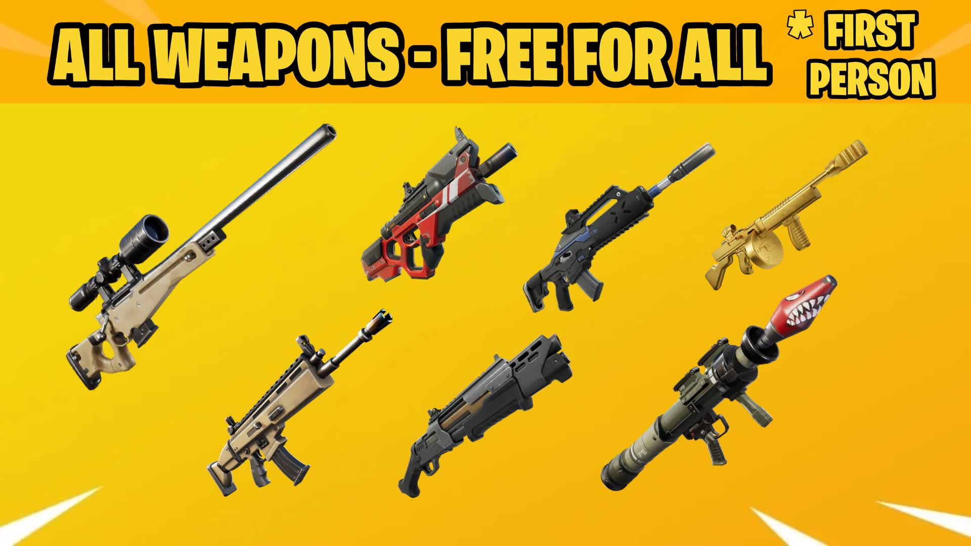 All Weapons - Free For All *First Person
