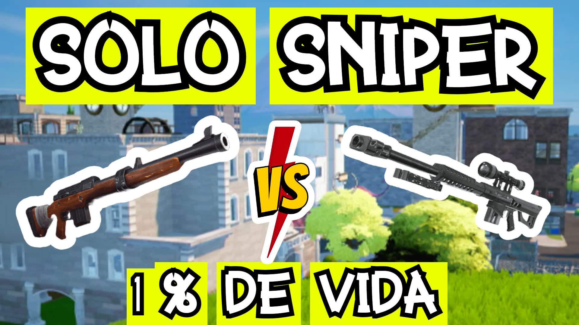 ⭐1% DE VIDA SOLO SNIPER⭐
