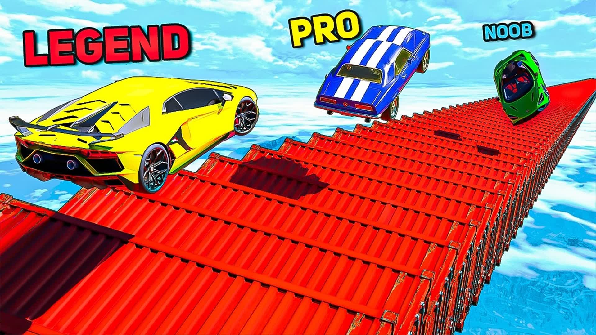 Cars VS Impossible Stairs