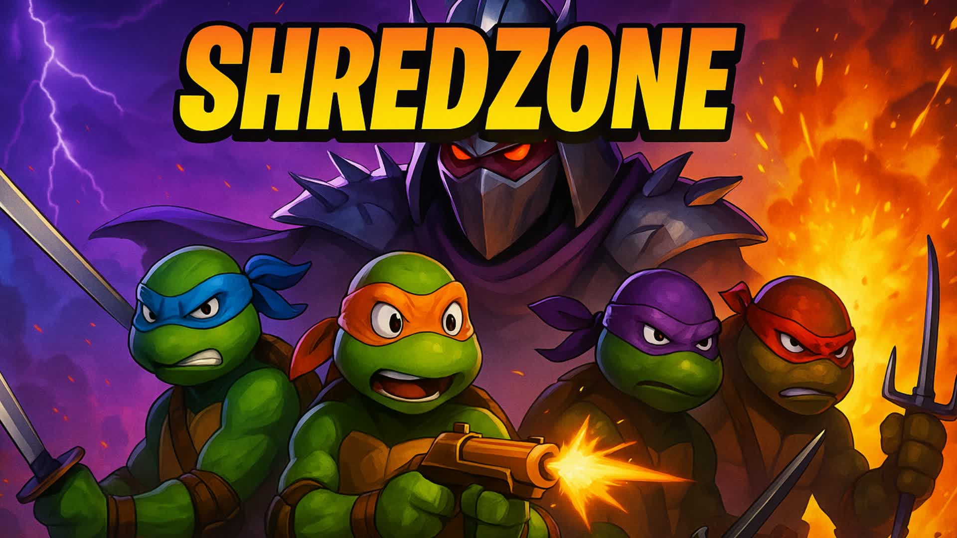 ShredZone - TMNT One Shot Gun Game