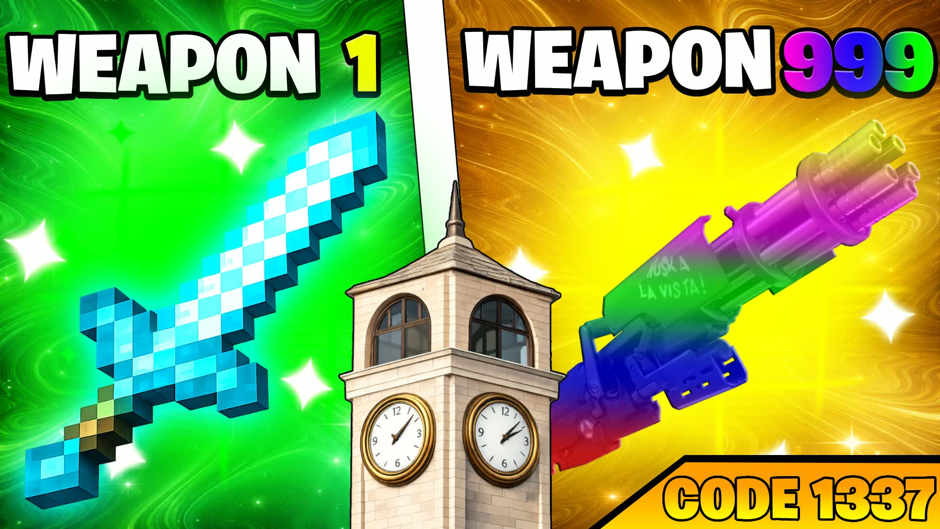 ⭐ BRAINROT TILTED TOWERS 🔫 GUN GAME 🎯