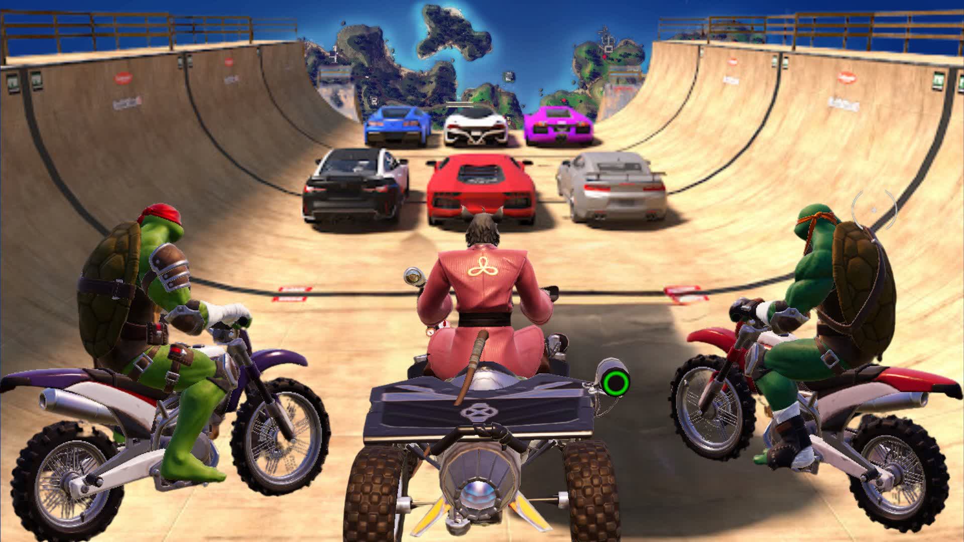 BATTLE  RAMP - ALL CARS