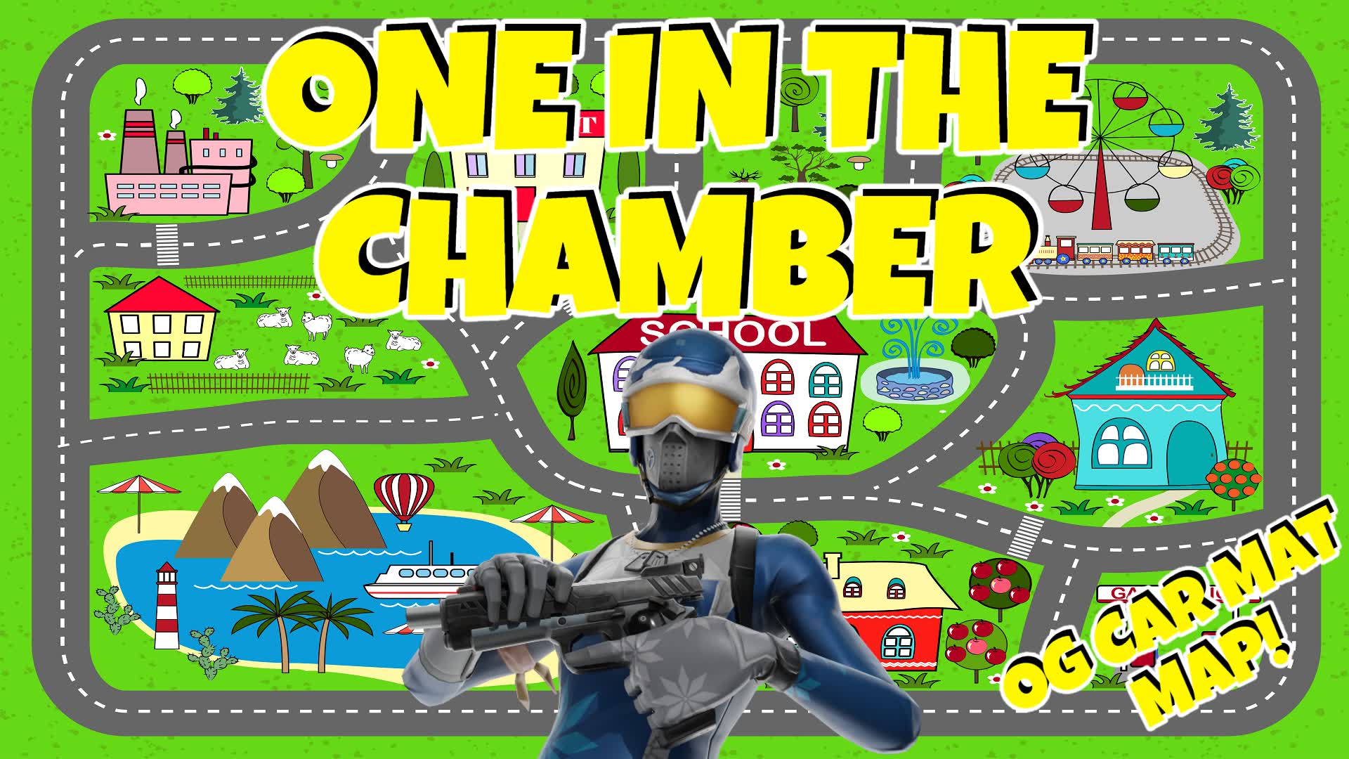 ONE IN THE CHAMBER CAR MAT