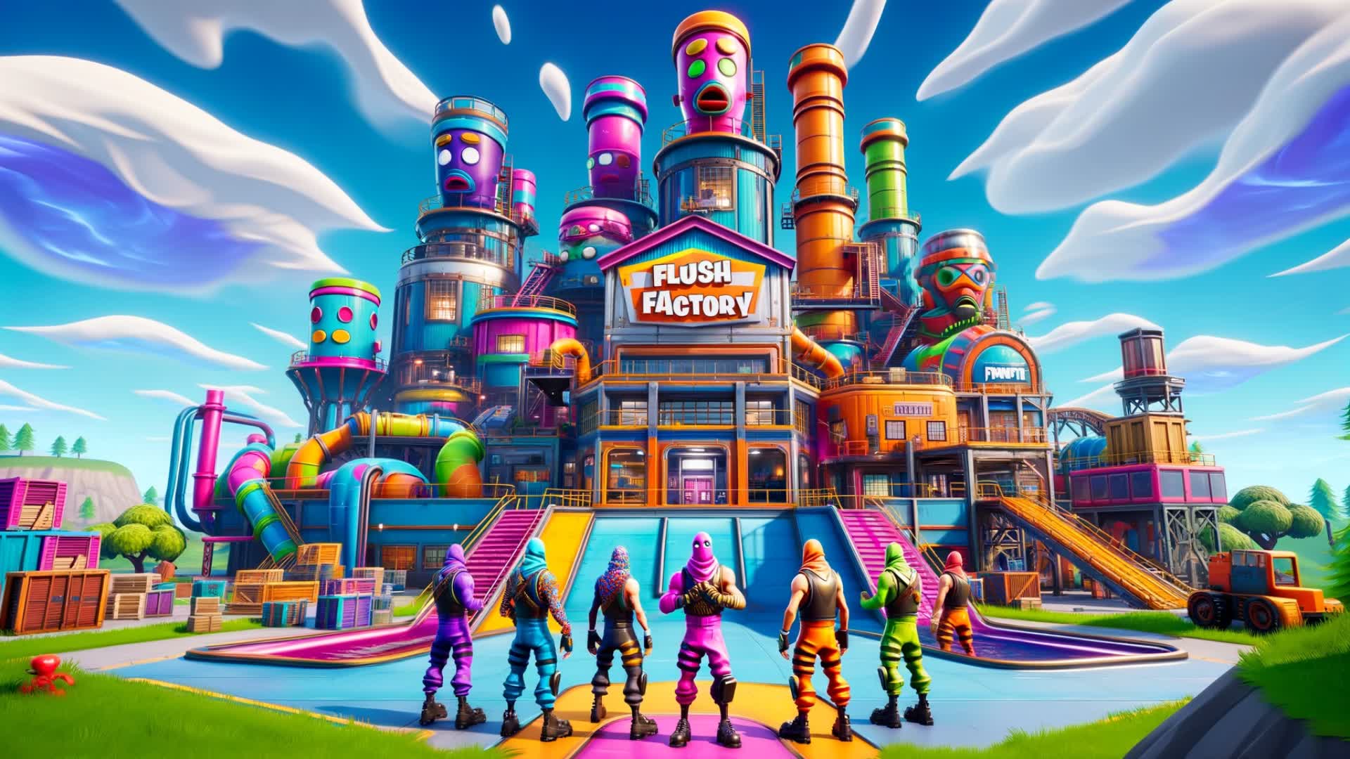 Flush Factory Heist 🚨🔑