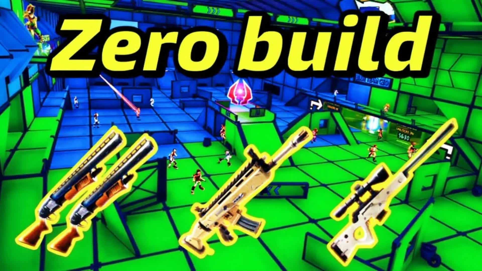 ZERO BUILD RED VS BLUE 🔴🔵