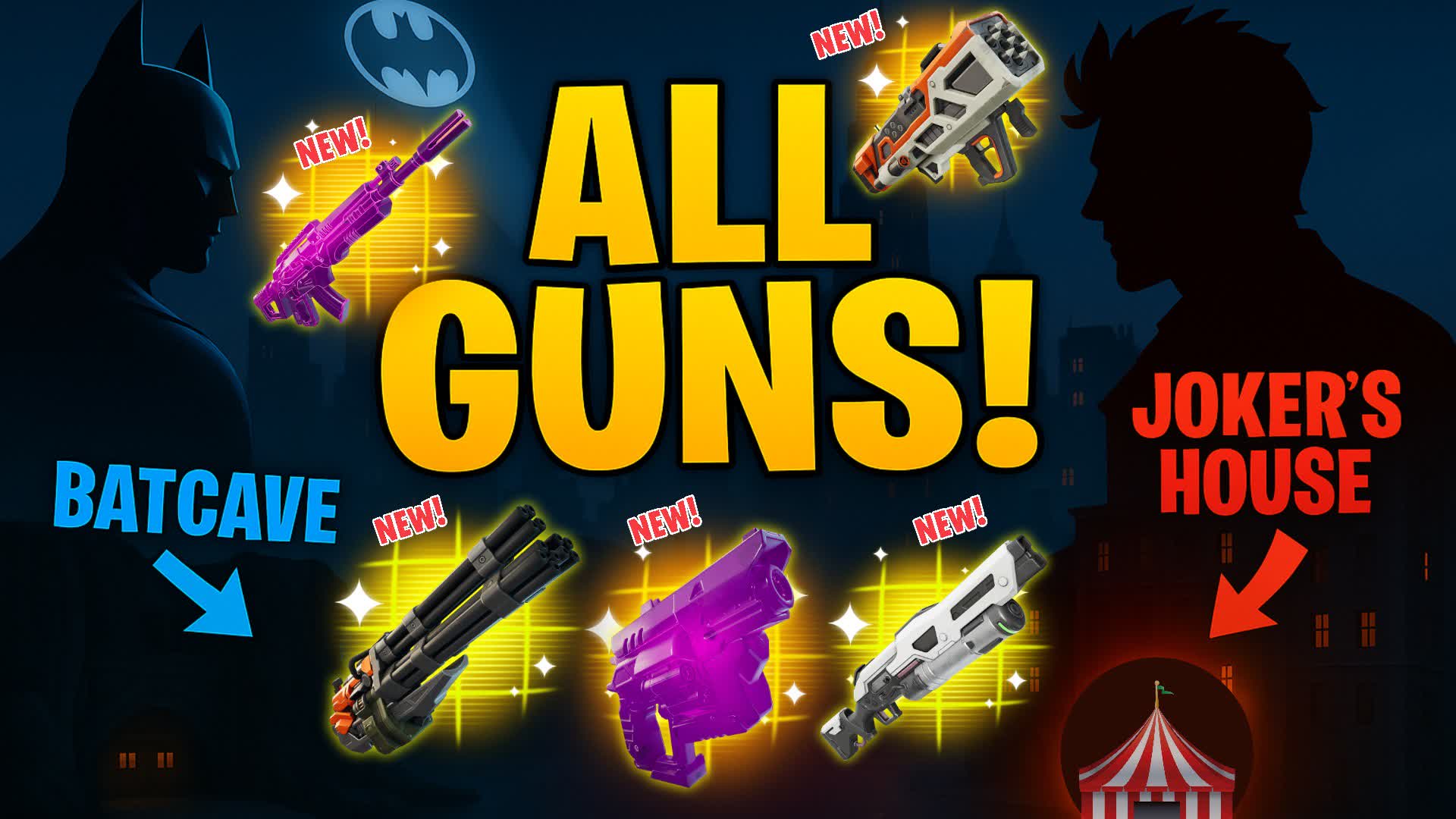 ALL GUNS - Gotham City! 🔥