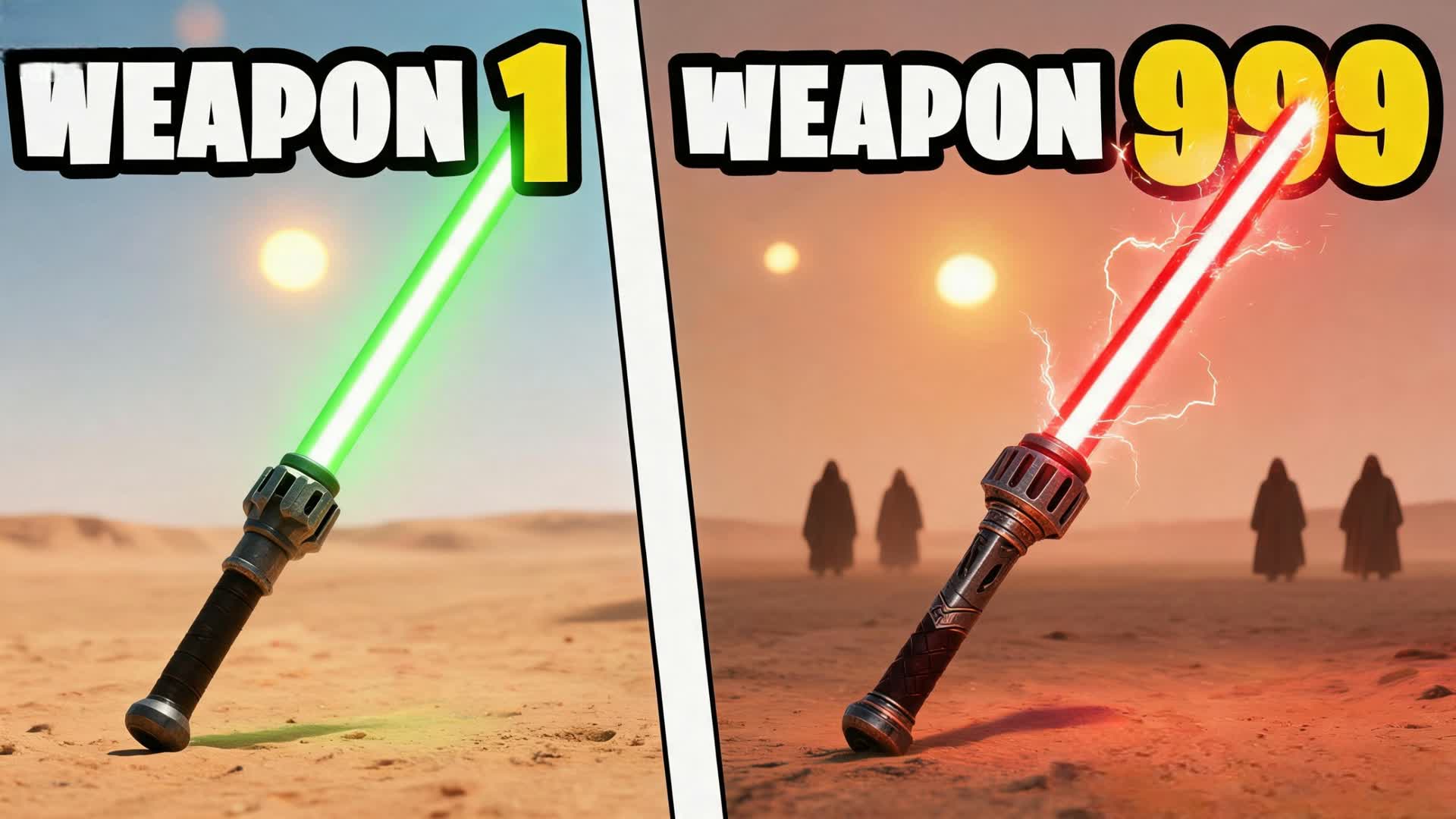 STAR WARS ONE SHOT 🌴 BEACH GUN GAME 🎯