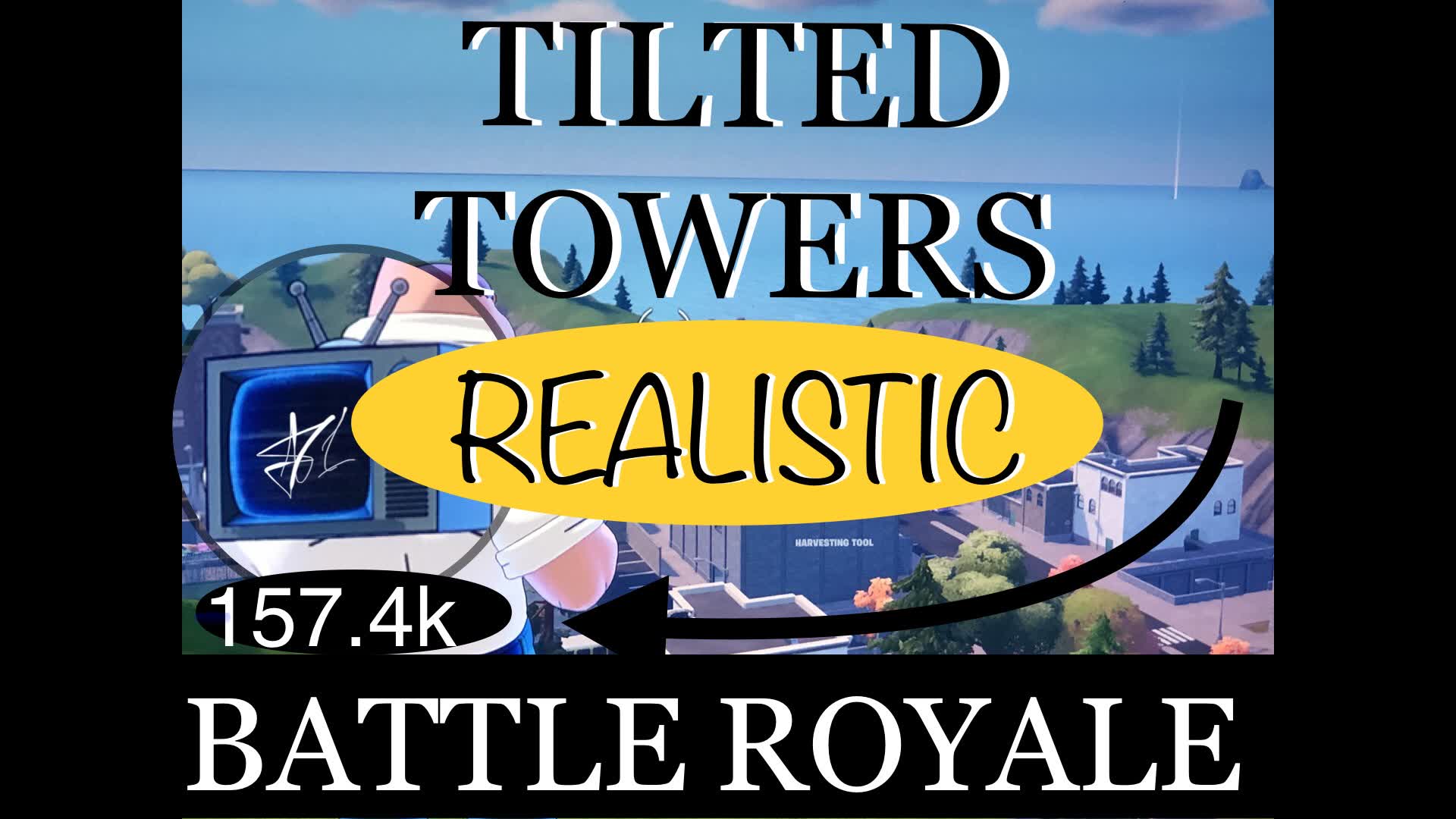 Tilted Towers Realistic Battle Royale