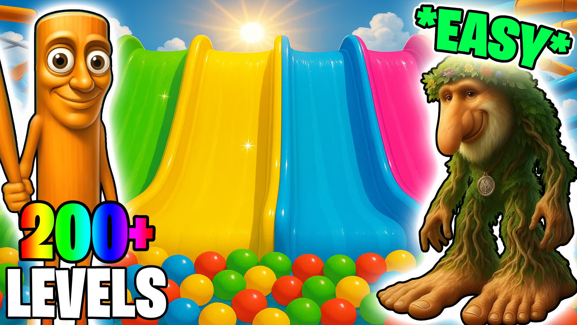 ⭐ EASY PARKOUR OBBY 200+ LVLS⭐