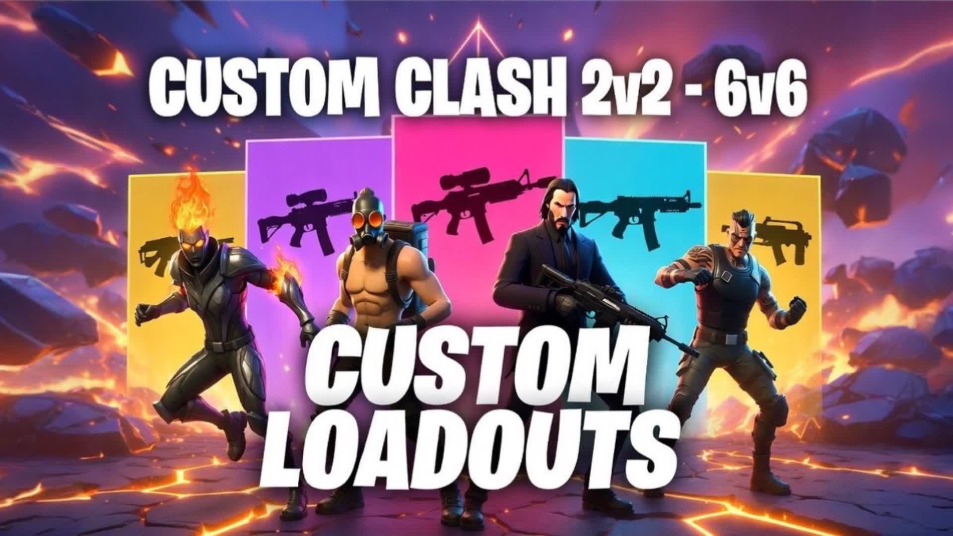 Custom Clash 2v2 - 6v6