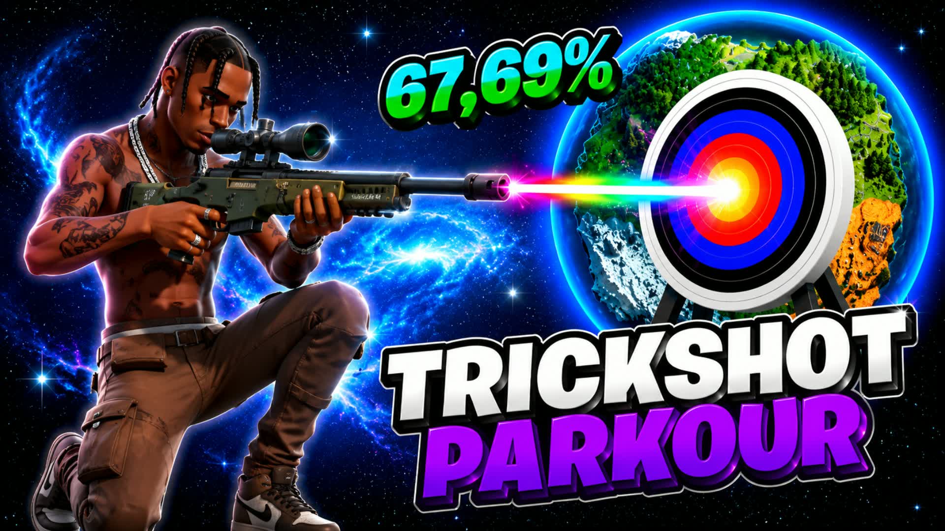SUPER FISH TRICKSHOT PARKOUR