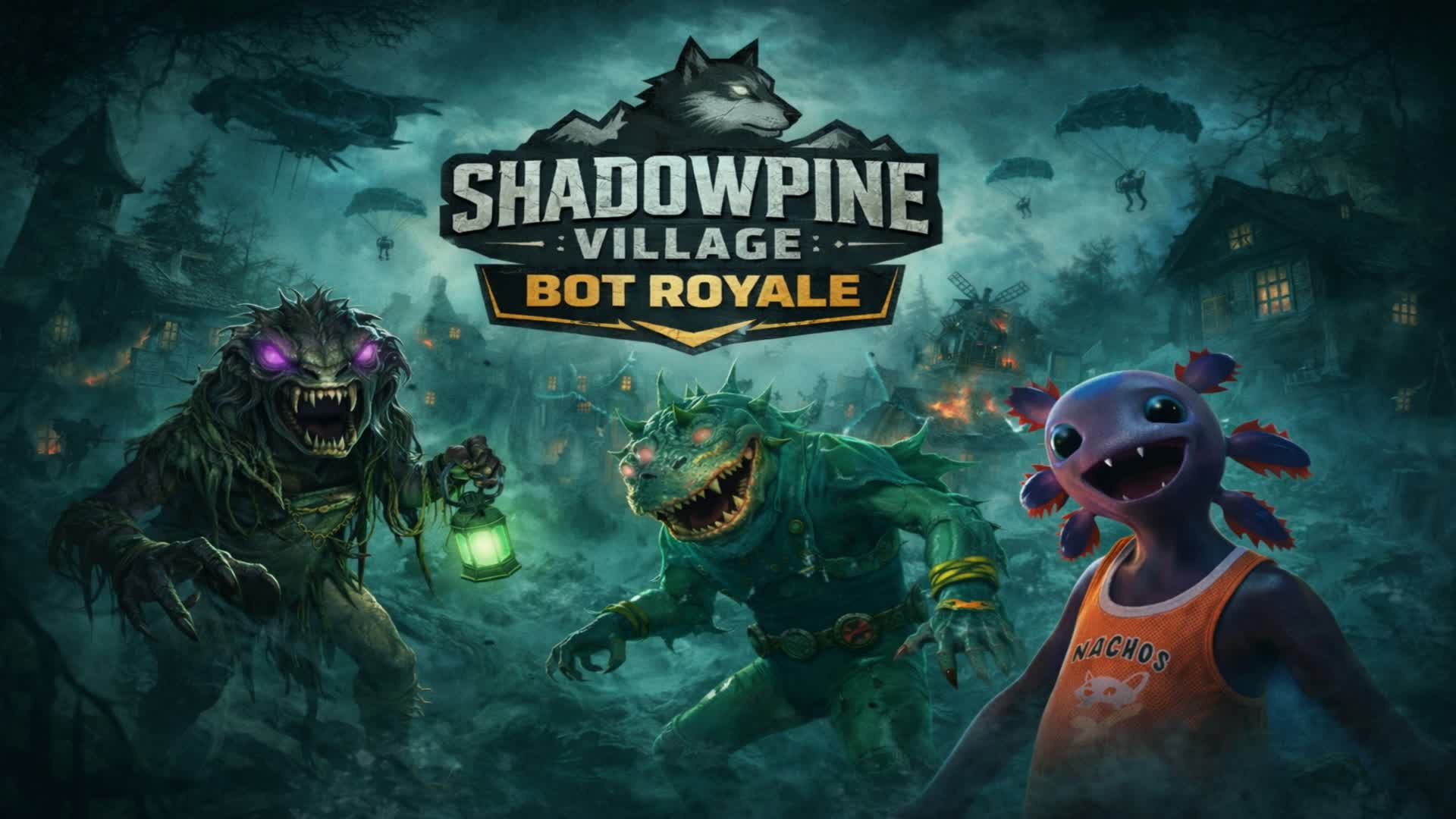 99 BOTS Shadowpine Village Bot Royale