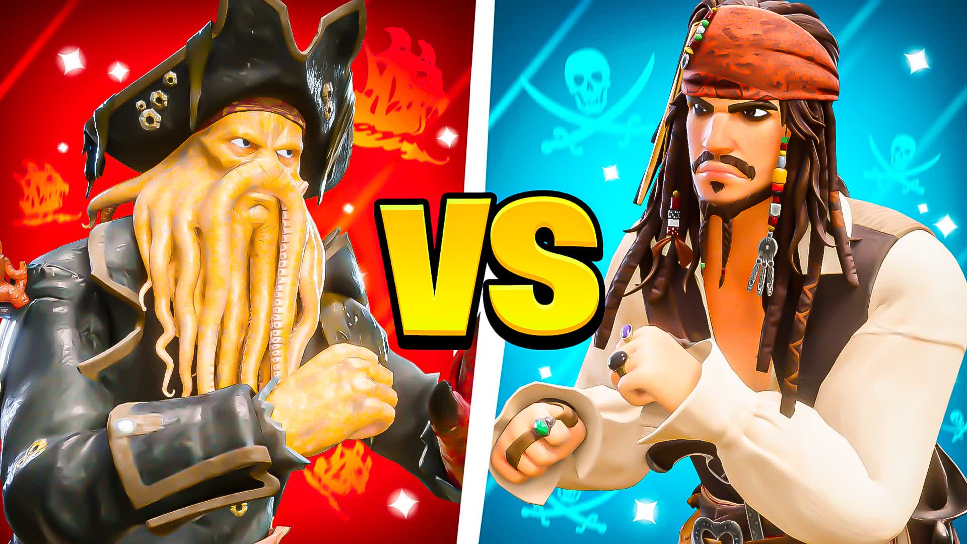 JACK SPARROW VS DAVY JONES
