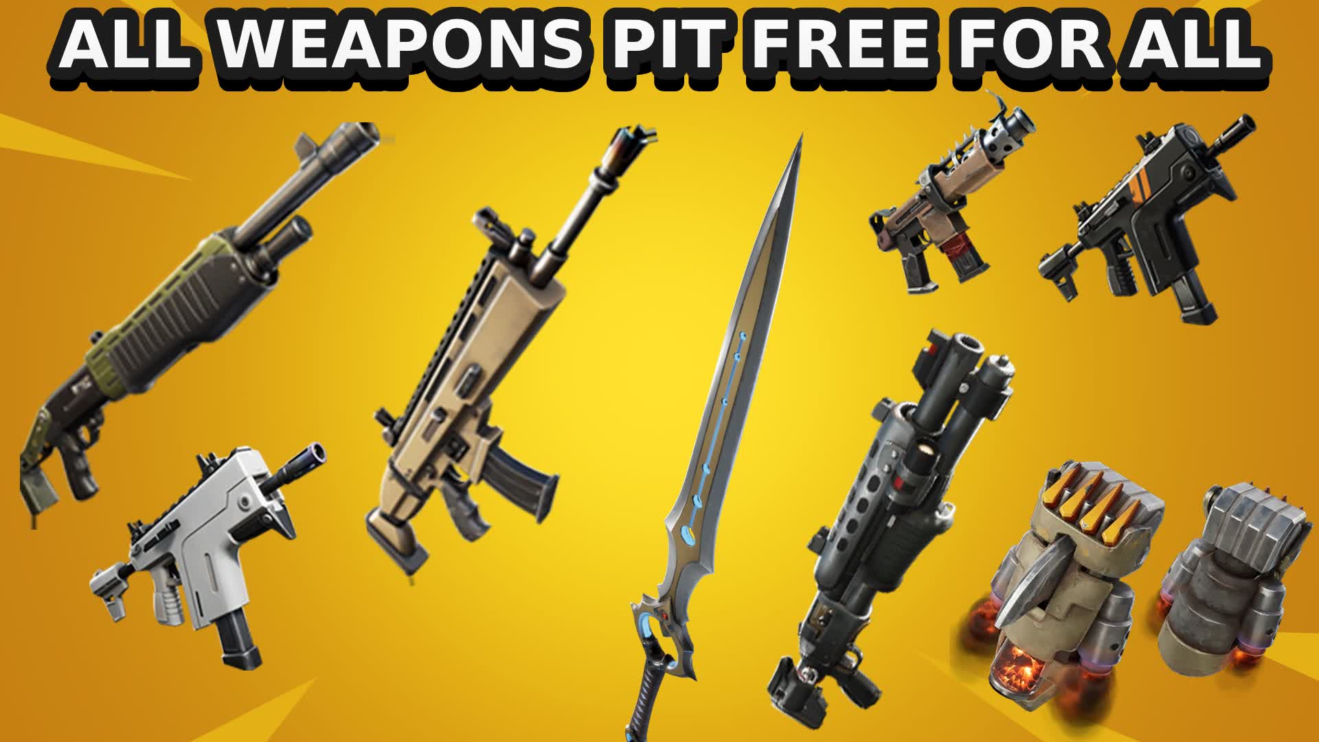 🔫ALL WEAPONS PIT  FREE FOR ALL🔫