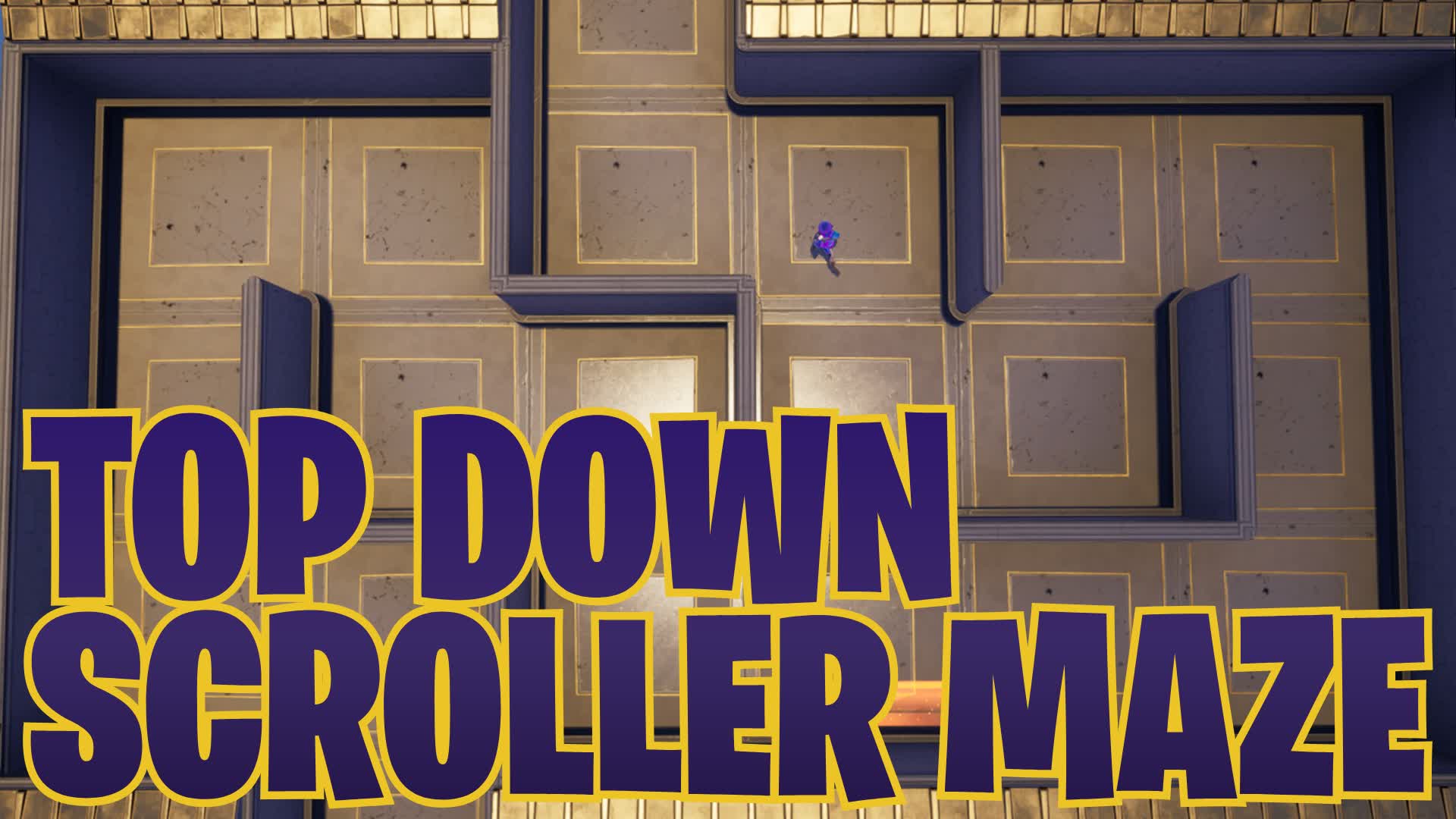 Top Down Scroller Maze