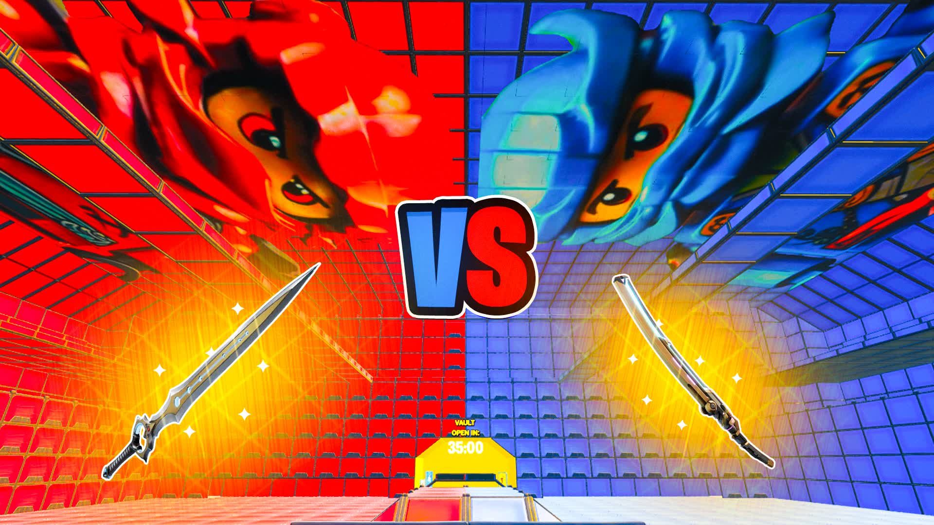 NINJA RED VS BLUE🔴🔵
