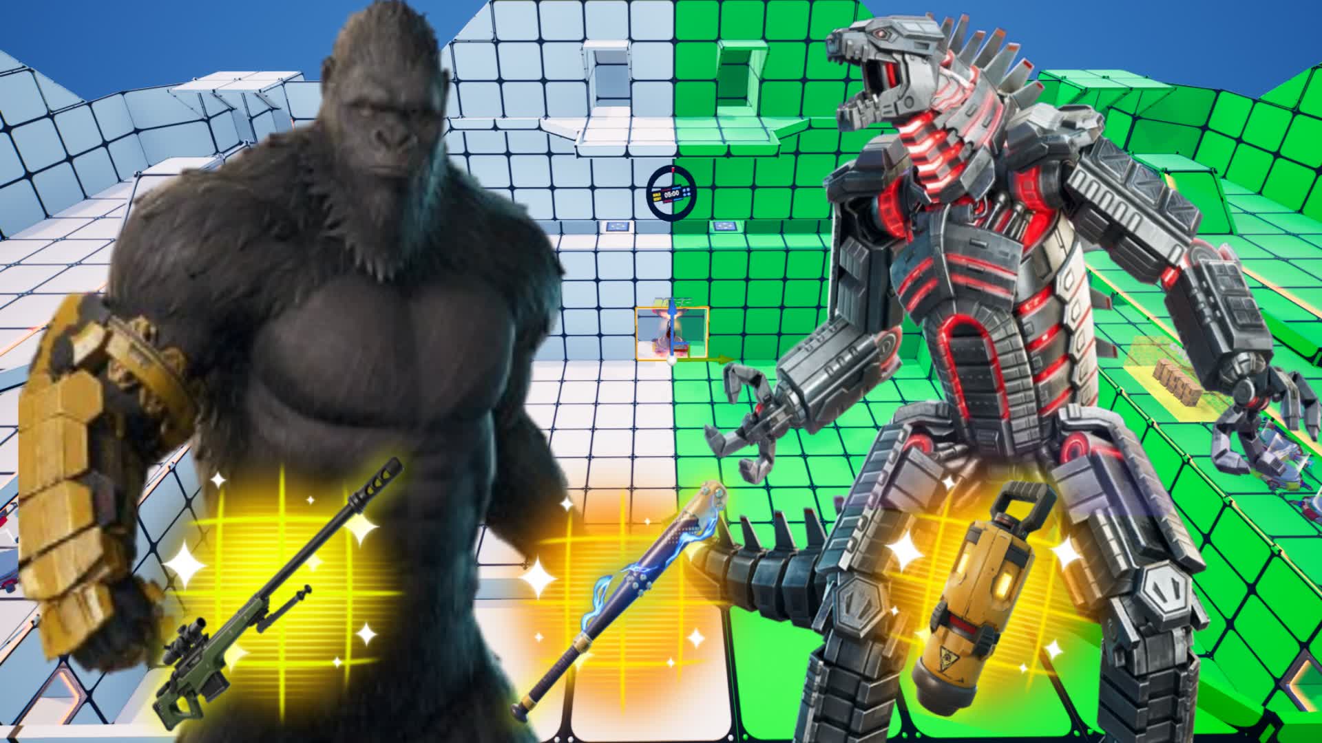 MEGA GODZILLA VS KING KONG🤍💚
