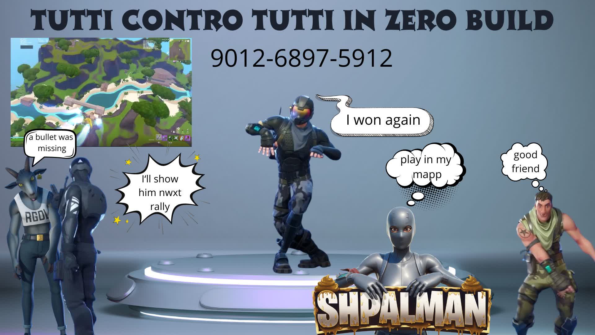 tutti contro tutti in zero build