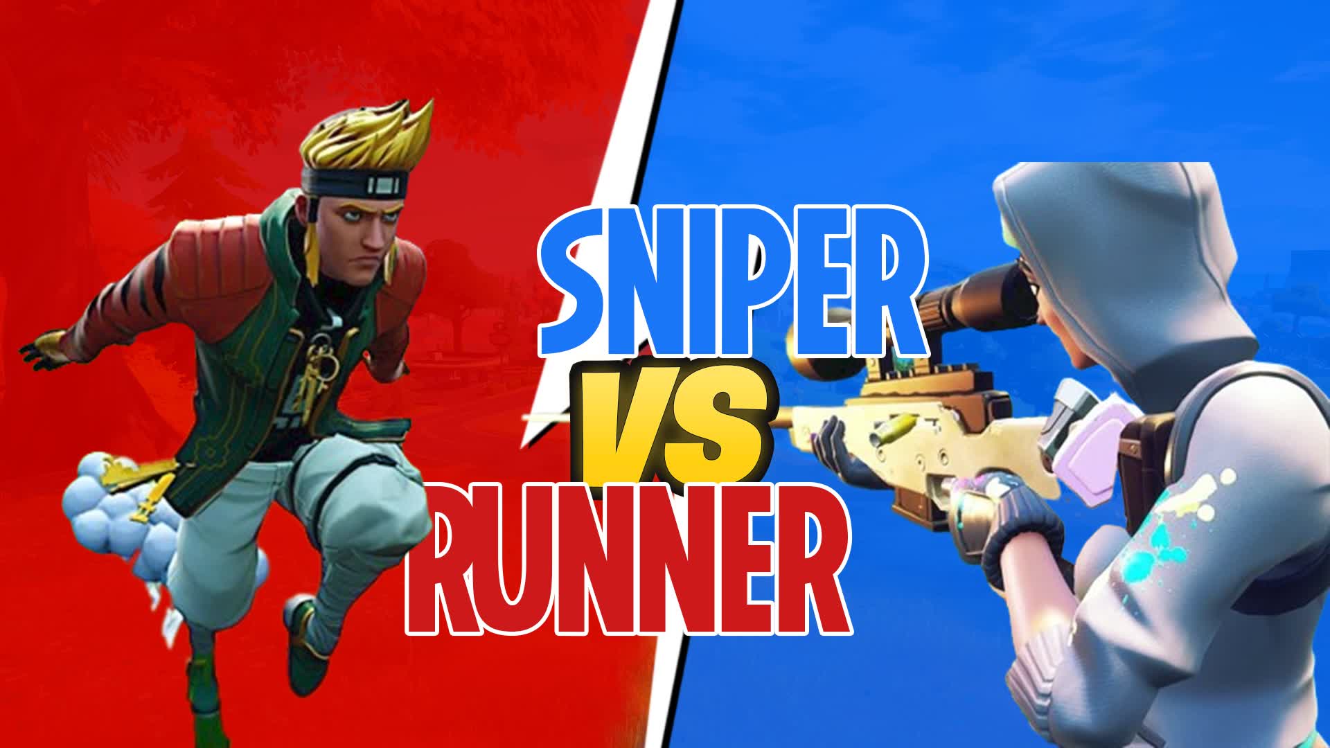 SNIPER VS RUNNER | City DownStairs 🪜
