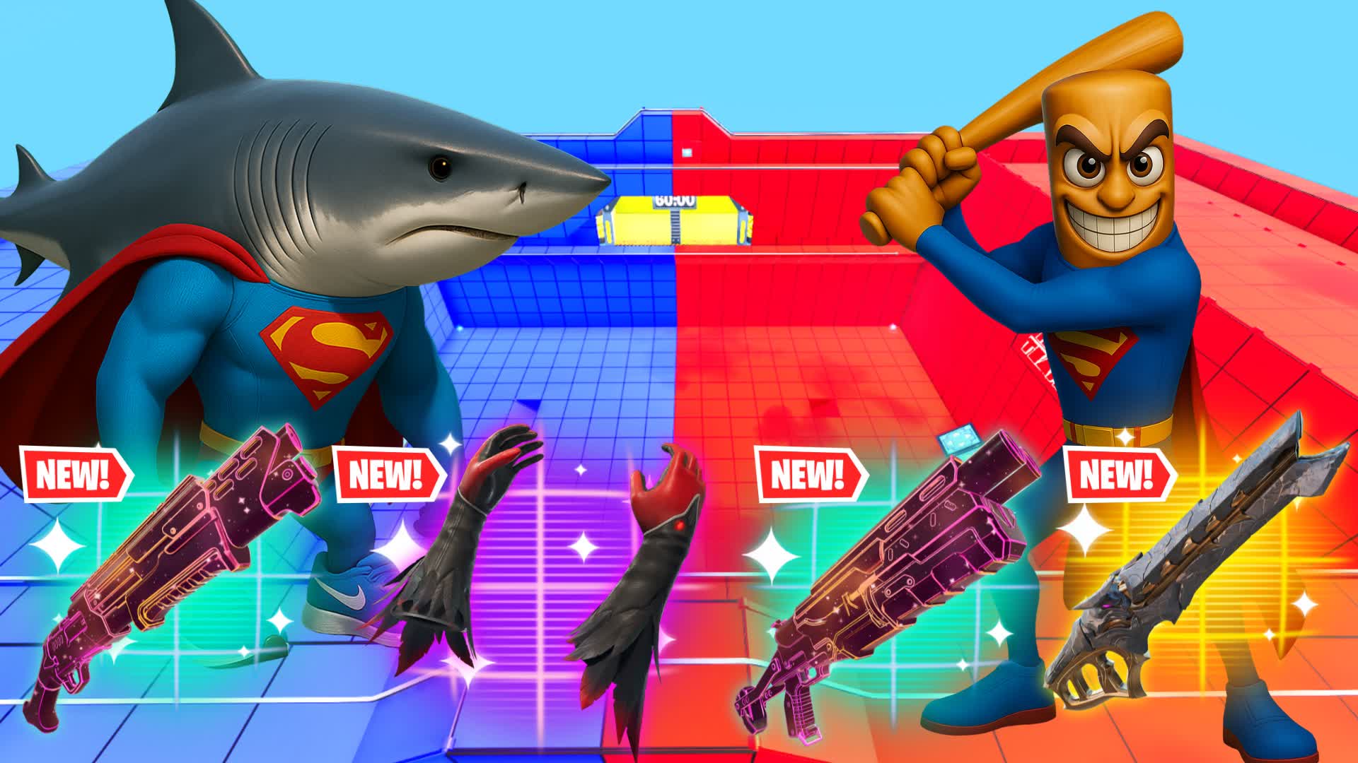 SUPER TUNG TUNG VS TRALALERO🔴🔵