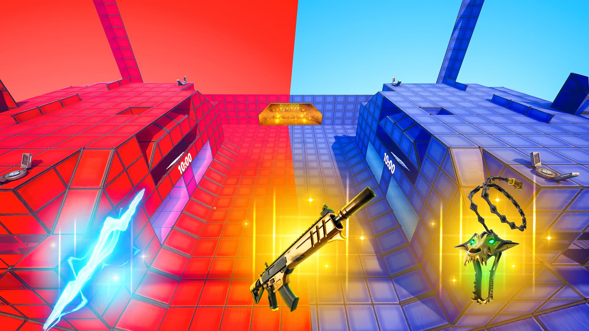 MEGA🔴 RED VS BLUE 🔵
