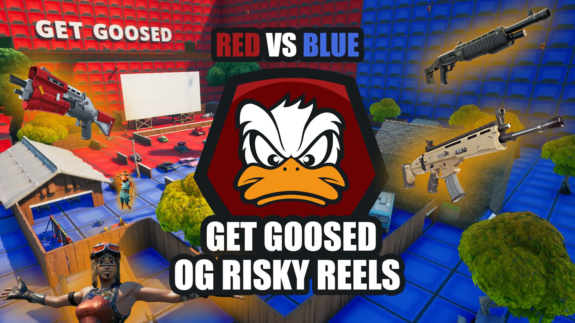 RED VS BLUE RISKY REELS OG GET GOOSED