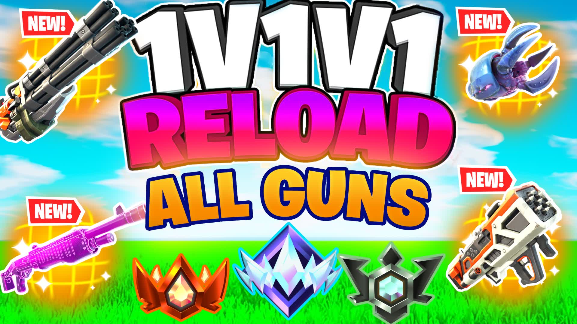 1v1v1 Reload All Guns| ZO66